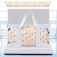 thumbnail image 3 of Bolsa de lona Bluboon para niñas y niños, bonita para gimnasio, con compartimento para zapatos, 3 of 9