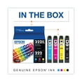 EPSON 222 Claria Ink High Capacity Black & Standard Color Cartridge