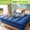 Blue, variant on Ultra-soft and comfortable mattress cover, smooth to the touch, durable and breathable, machine washable. A must-have for bedroom essentials, suitable for all seasons(Blue,Twin)