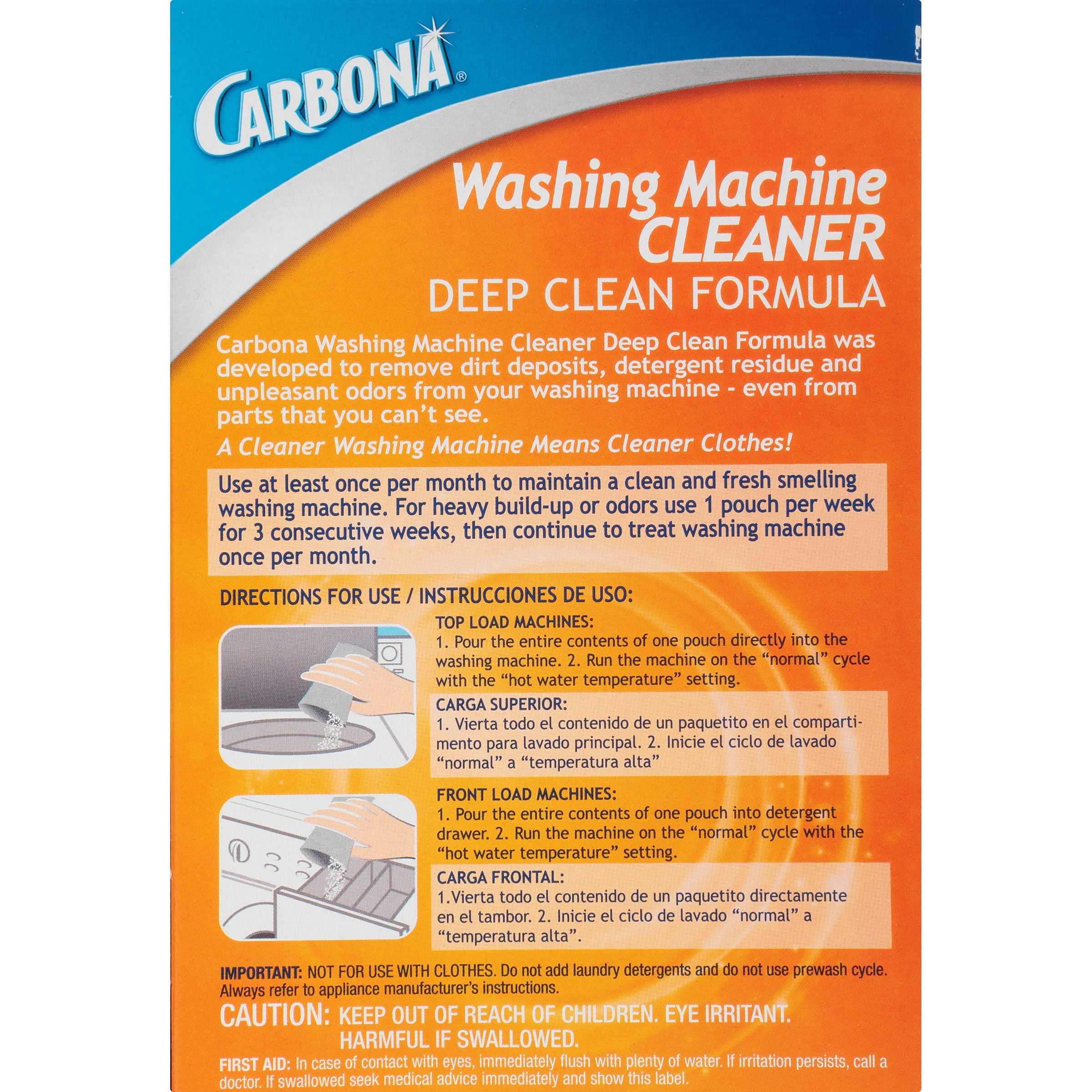 Carbona Washing Machine Cleaner - SuperKleenDirect