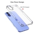 thumbnail image 5 of For Apple iphone 17 Case Clear, Military Grade Drop Protection Anti Yellowing Clear Case for iphone 17, Tekcoo Shockproof Rugged Protective Bumper Slim Cell Phone Cover - Crystal Clear, 5 of 10