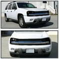thumbnail image 2 of Spec-D Tuning Black Smoke Projector Headlights w/ LED Compatible with 2002-2009 Chevy Trailblazer, Left + Right Pair Headlamps Assembly, 2 of 7