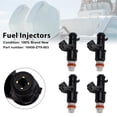 thumbnail image 1 of 4PCS 16450-ZY9-003 Fuel Injectors For Honda BF90D BF75 Outboard, 1 of 11
