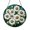 Acrylic 3.5 Inch, variant on Round Stained Glass Daisy Window Decor Featuring Bright White Petals, Natural Floral Hanging Art Panel