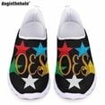 thumbnail image 1 of Zapatos casuales de verano para mujer Doginthehole, zapatillas de deporte de la Orden de la Estrella del Este de la Hermandad Griega, zapatos de enfermería de malla ligera y transpirable, 1 of 5