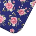 thumbnail image 5 of Pioneer Flower Floral Print Pattern Kitchen Dish Drying Mat 1 Pack, Ultra Absorbent Microfiber Drainer Mat, 16"x18", 5 of 6