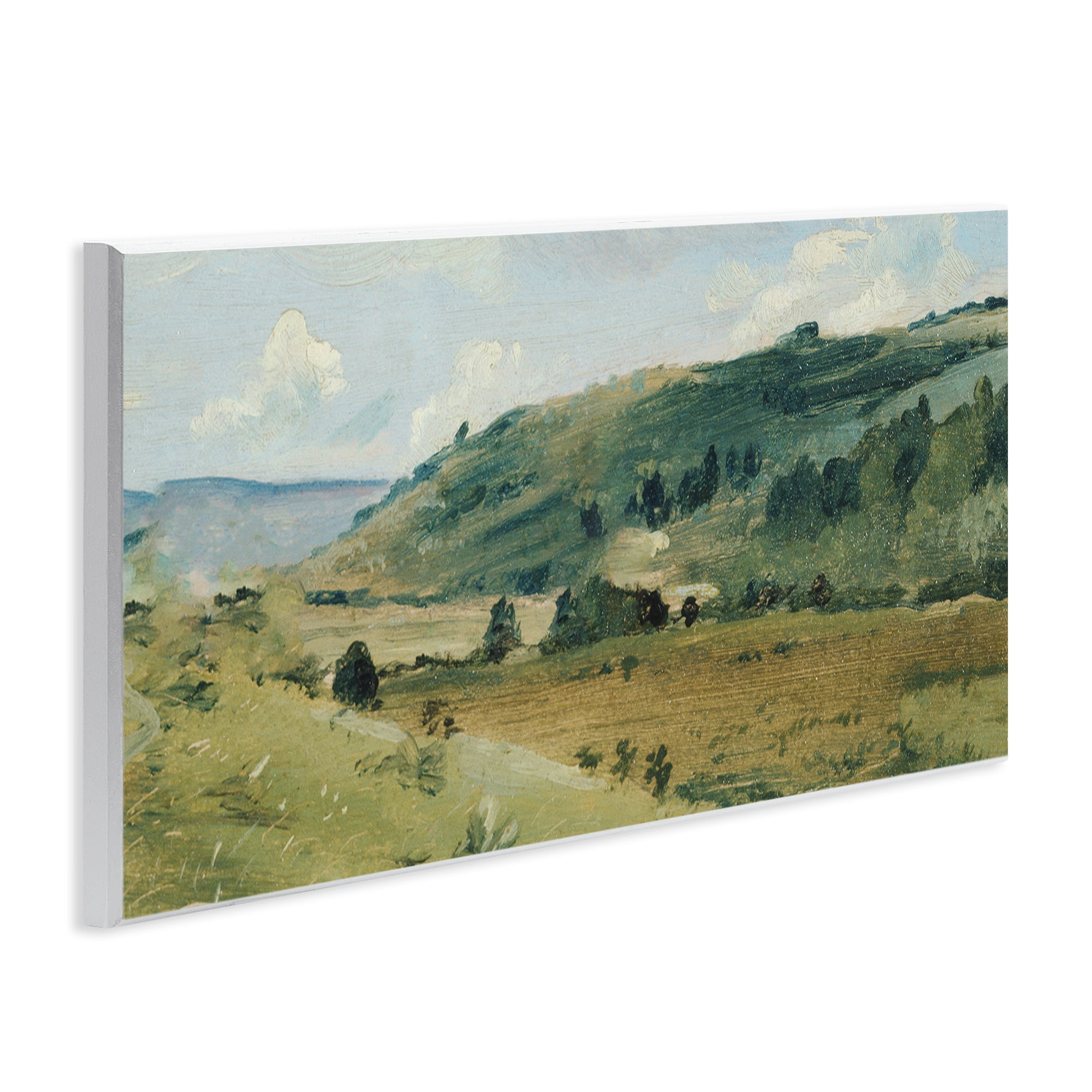 Stupell Industries Tree Dotted Countryside in Summer Wall Plaque Art, design by Lucille Price