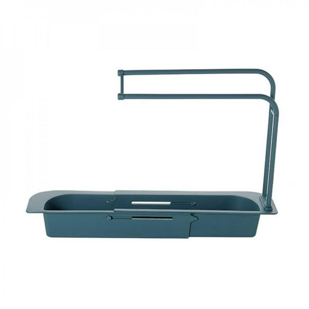Telescopic Sink Holder, Adjustable Drainer Sink Tray Sponge Soap Holder