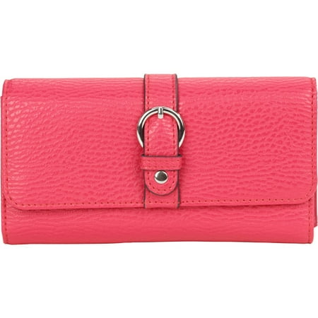 George Pebble Flap Wallet