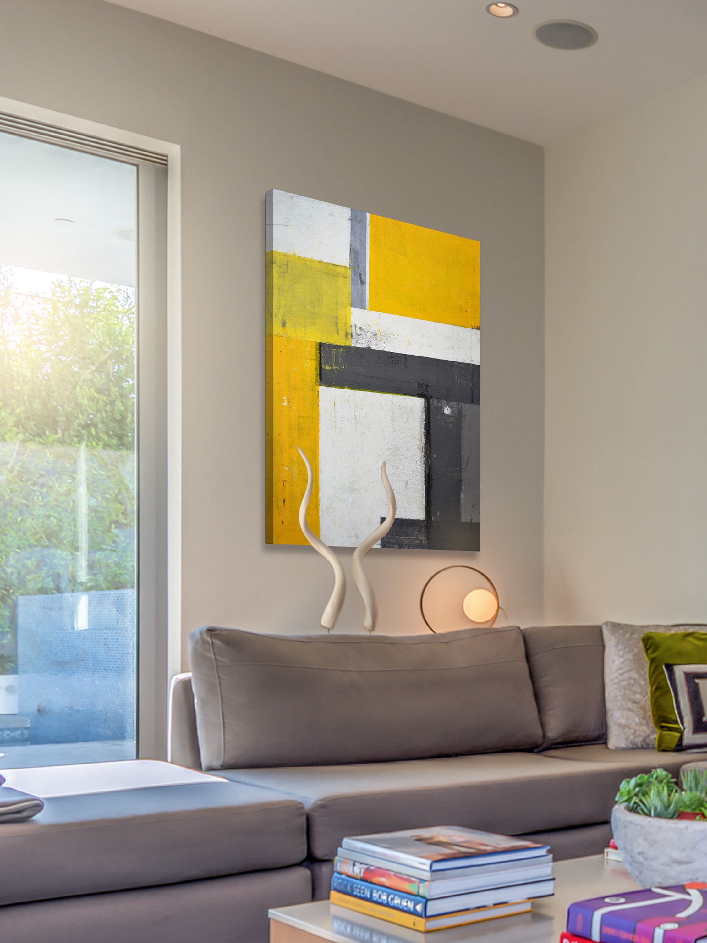 Marmont Hill Fragmentation Canvas Wall Art, 45" x 30"