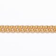 thumbnail image 2 of 1Roll Ion Plating(IP) 304 Stainless Steel Twisted Chains Curb Chains Soldered with Spool Golden 1.2x1.1x0.3mm 32.8 Feet(10m)/roll, 2 of 3