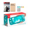 thumbnail image 1 of Nintendo Switch Lite Turquoise with Assassin's Creed: Ezio Collection and Mytrix Accessories NS Game Disc Bundle Best Holiday Gift, 1 of 5
