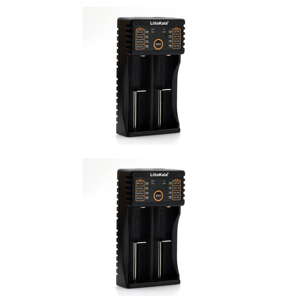 Bearachild Battery Charger Accessories Small Size Universal USB Batteries Rechargeable Charging Power Supply Stable Device Tool Charge como se muestra en la imagen 2piezas