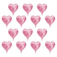 thumbnail image 1 of Decoration Balloon,10pcs 10" Heart Aluminum Aluminum Foil Balloon Helium Ballo Versatile Functionality, 1 of 7