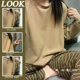 thumbnail image 3 of Pijama con almohadilla para el pecho para mujer, primavera y otoño, manga larga, color liso, a rayas, verano y otoño, ropa de casa, traje de marea invernal, 3 of 4