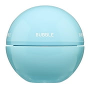 Bubble Skincare Come Clean Clay Detoxifying Face Mask with Brush, Wash off Mask, All Skin Types, 1.52 fl oz /45ml