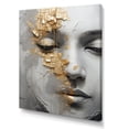 thumbnail image 2 of Designart "Meditative Mind Of A Woman III" Modern Woman Canvas Art Print, 2 of 7