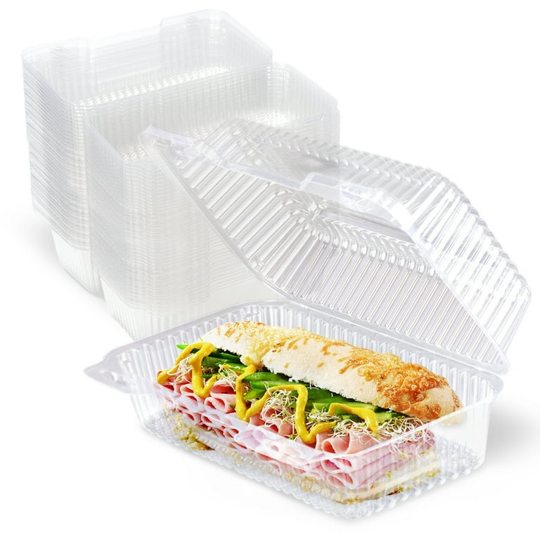 disposable plastic food storage take-away oven
