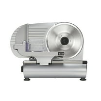 Weston Electric Meat Slicer, Food Slicer and Cutting Machine with Removable 9 in. Stainless Steel Blade