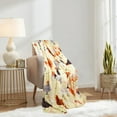thumbnail image 2 of Chicken blanket 50X60 inch,Flannel Yellow Cute Chicken Blanket Throw,Chicken Blankets Is The Best Gift for Rooster Lovers,Girls,Boys,Women,Adults,Family,Friends,Suitable for Sofa,Hair,Travel,Camping, 2 of 7