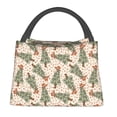 thumbnail image 1 of Disketp Cowboy Christmas Trees Bolsa Térmica Estampada, Bolsa Térmica Aislante para Almuerzo, Playa y Campamento, 1 of 6