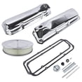 thumbnail image 4 of GELUOXI Chrome Engine Dress Up Kit Valve Covers Washable Air Cleaner for Ford 351C 351M 400M Engines, 4 of 10