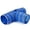 Blue, variant on Spencer Pet Cat Tunnel, 3-Way Tunnels Extensible Collapsible Tube Pet Play Tent Interactive Toy with 1 Play Ball for Rabbits, Kittens and Dogs (Blue)