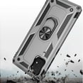 thumbnail image 3 of Kaleidio Case For Samsung Galaxy A33 5G [Hybrid Protector] Rubberized Shockproof [Ring Stand] 2-Piece Armor Cover [Silver/Black], 3 of 5
