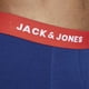 thumbnail image 5 of Jack & Jones Calzoncillos para hombre, paquete de 5 - JACLEE TRUNKS, algodón elástico Negro/Azul L (Large), 5 of 5
