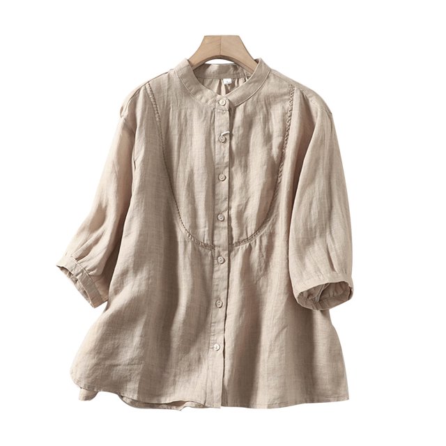 CEHVOM Blouse Mode Femme Manches Courtes Col Rond Décontracté Élastique Confortable en Liquidation