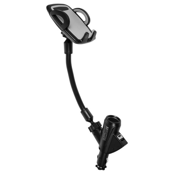 BRIGHTFUFU Soporte para cargador de coche con puerto USB Dual, encendedor de montaje para teléfono móvil, soporte para coche, accesorios para coche F21 Plus C81