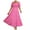 Hot Pink, variant on IROINNID Wedding Guest Dresses for Women Formal Evening Night Dress Casual Solid Color Square-Neck Short Bubble Sleeve Dress Elegant Empire Dress,Hot Pink