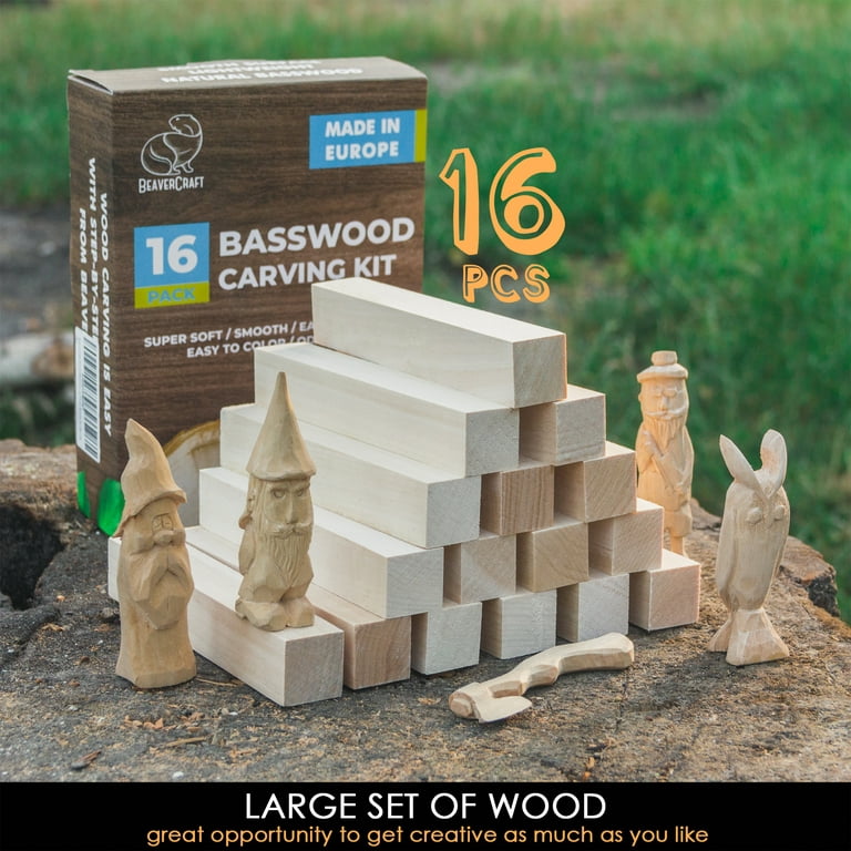 The Best Carving Wood - Basswood - Woodcarving4u