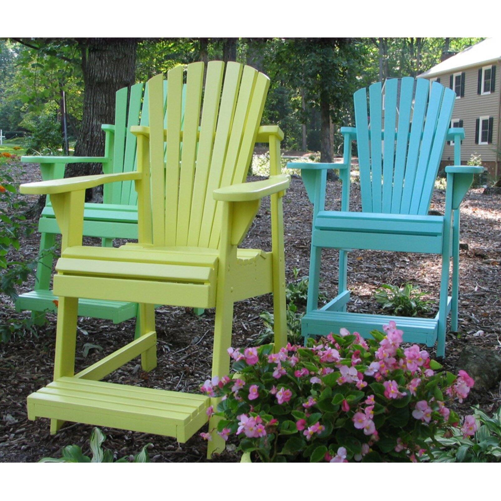 Weathercraft Designers Choice Painted Balcony Adirondack Chair with Footrest - image 2 of 3