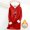 (Fashion 123)Red, variant on Aimik Plus Size Hooded Top for Women Fall Winter Thick Fleece-Lined Warm Base Layer Sweatshirt Loose Fit Long Sleeve Hooded Top