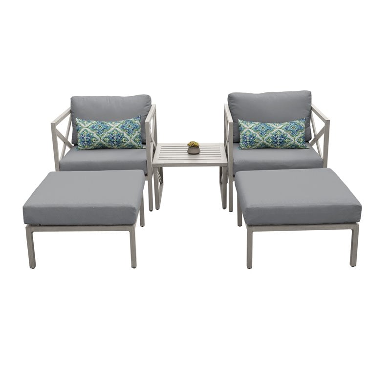 Carlisle 5 Piece Outdoor Wicker Patio Furniture Set 05a Canada Outdoor Wicker Patio Furniture, How To Clean Powder Coated Aluminum Patio Furniture
