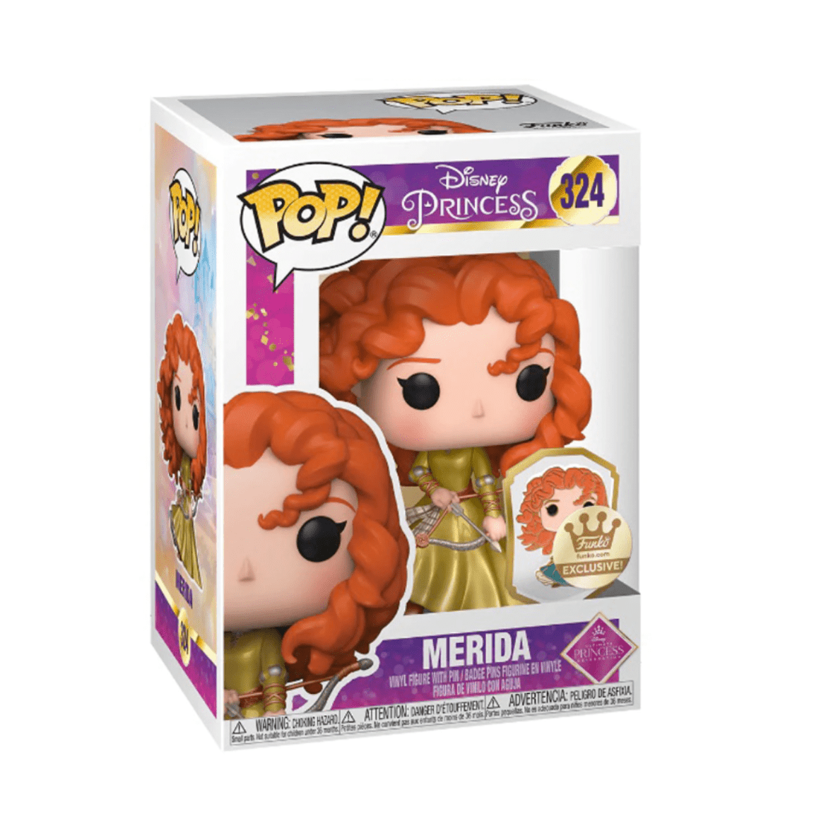 Funko Pop! Disney – Princesa Merida #324 (Valente) em Promoção na Americanas