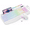 White, variant on Wireless Keyboard and Mouse Combo with 9 Backlit, Wrist Rest & Phone Holder, White