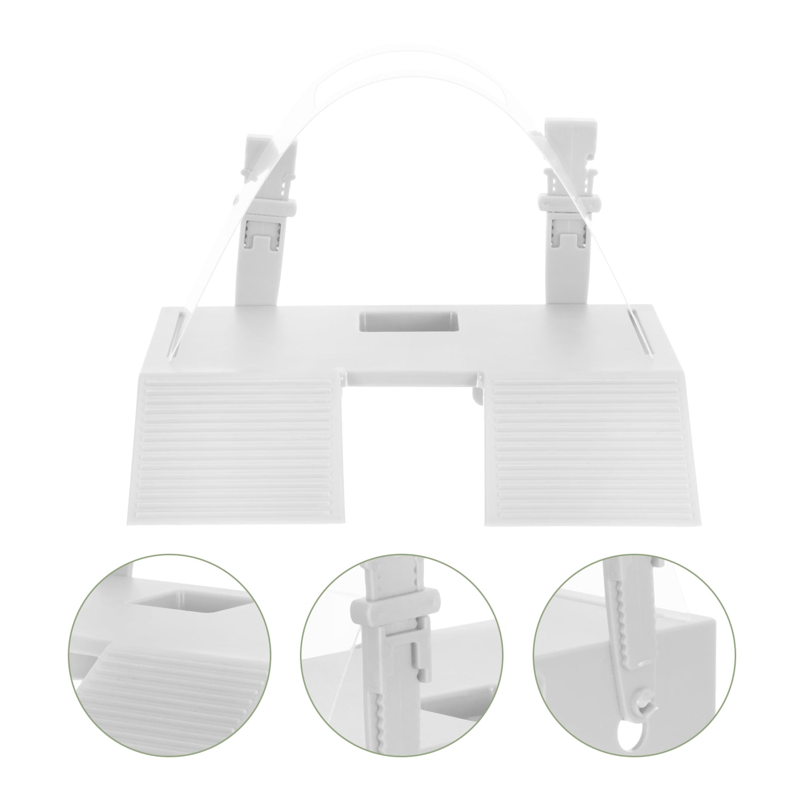 Toyandona White Turtle Dock for Aquariums with Escape Prevention Design and Easy Installation