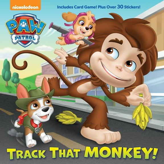 Pre-Owned Track That Monkey! (Paw Patrol) (Paperback) 0525647481 9780525647485