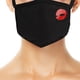 thumbnail image 5 of Mascarilla facial de algodón transpirable, estilo antivaho para uso diario, mascarilla antipolvo de moda con labios rojos, 5 of 8