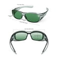 thumbnail image 4 of TINHAO Fit Over Wrap Around Sunglasses Polarized Wear Over Eyeglasses 100% UV Protection for Men and Women, 4 of 6