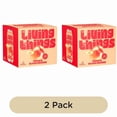 thumbnail image 2 of Living Things Peach & Blood Orange Prebiotic Soda 4 x 330ml, British Import (Pack of 2), 2 of 5