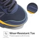 thumbnail image 3 of Zapatos DREAM PAIRS SDRS2401K para Niños Antideslizantes Azul Marino Talla 13, 3 of 5