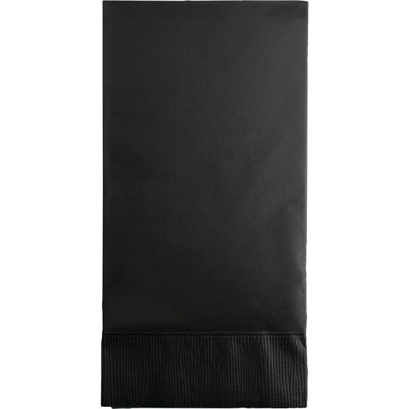 192/Case Bulk Black Velvet 3 Ply Guest Towels