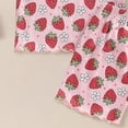 thumbnail image 5 of Little Kids Girl Summer Outfit Sleeveless Tied Flower Print Cami Tank Tops Elastic Pants Toddler 2Pcs Clothes Set Girls Summer Set 1-5 Years,18-24 Months, 5 of 6