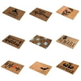 thumbnail image 2 of Bewildely Alfombras con letras de dibujos animados, alfombra protectora para sala de estar de Halloween, no tóxica, lavable, decoración de casa, Kits de decoración para fiestas No.13 Bewildely HA045781-13, 2 of 6