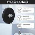 thumbnail image 4 of 10Pcs Rubber Coated Anti-Scratch Mounting Magnets, 30LBS Neodymium Magnet Base with M5 Threaded Studs，Strong Magnets Hold The Base for Light Bar Mirror Camera Tool （10 Pack,1.69 Inch）, 4 of 7