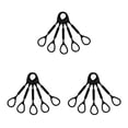 thumbnail image 4 of Soidarity Pack of 5 Universal Trumpet Slide Upgrade Stoppers 1st Slides Equipment Parts Bumpers Valve Replacing Musical 3rd Silicone Type1, 4 of 6