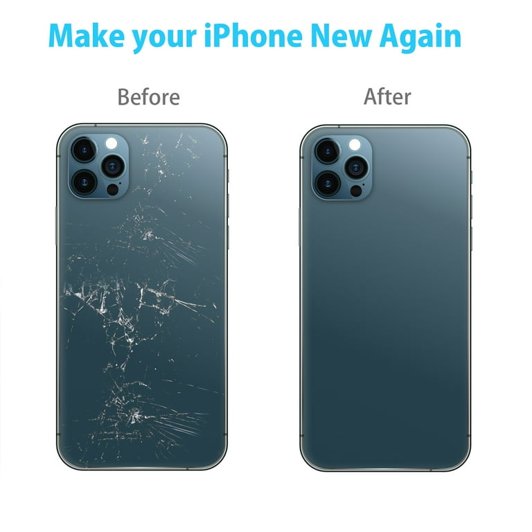 Back Glass Replacement for 12 Pro Max - Back Glass Replacement for